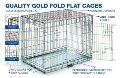 The Ultimate Pet Cage - Top grade Fold Flat Dog Cage Pen